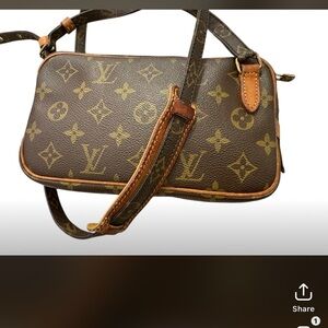 Louis Vuitton MARLY Monogram Brown Crossbody Bag